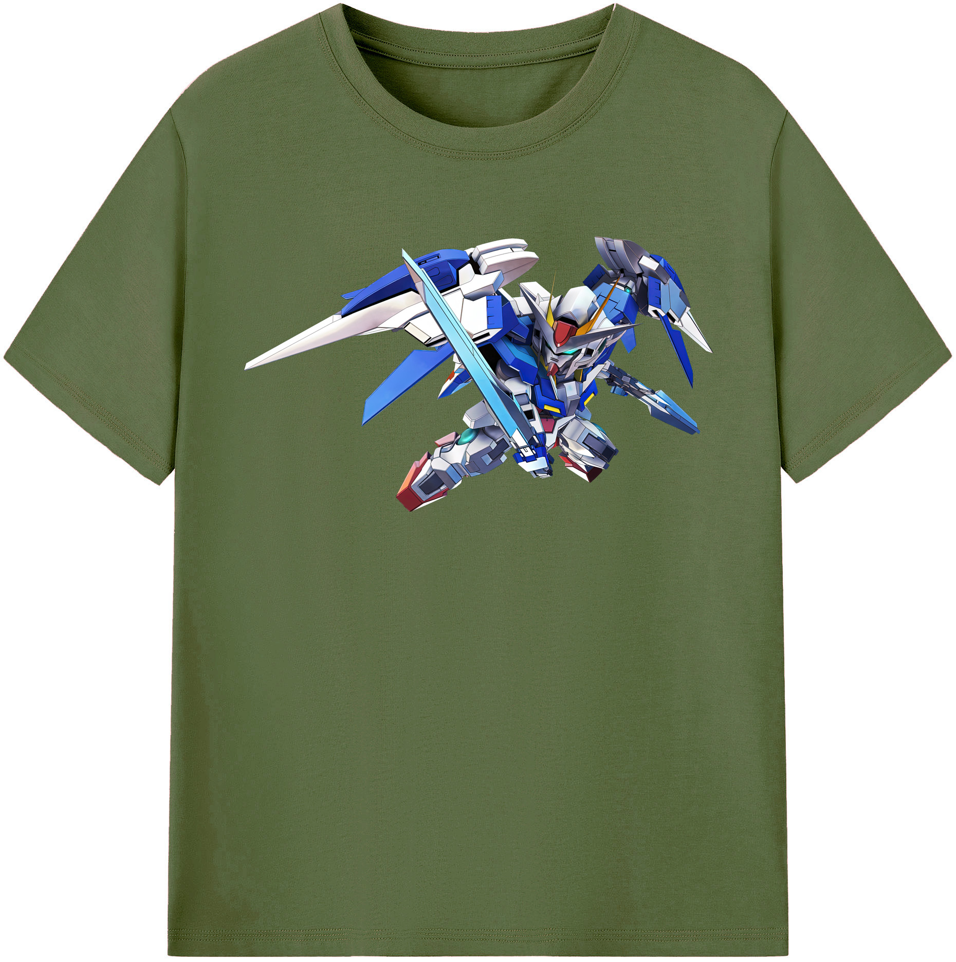 （画像用） 機動戦士ガンダム Mobile Suit Gundam 綿100％半袖Tシャツ（フロントプリント）